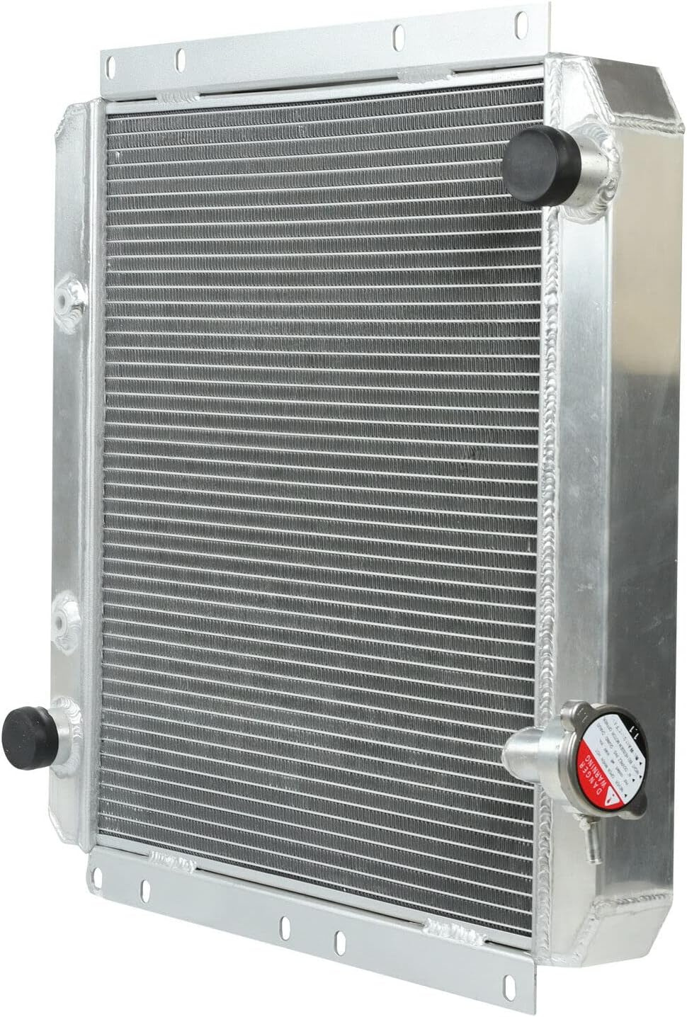 VOWAGH Radiador de aluminio de 3 filas compatible con Toyota Land Cruiser 1958-1984 3.9L 4.2L FJ40 FJ45 Series L6