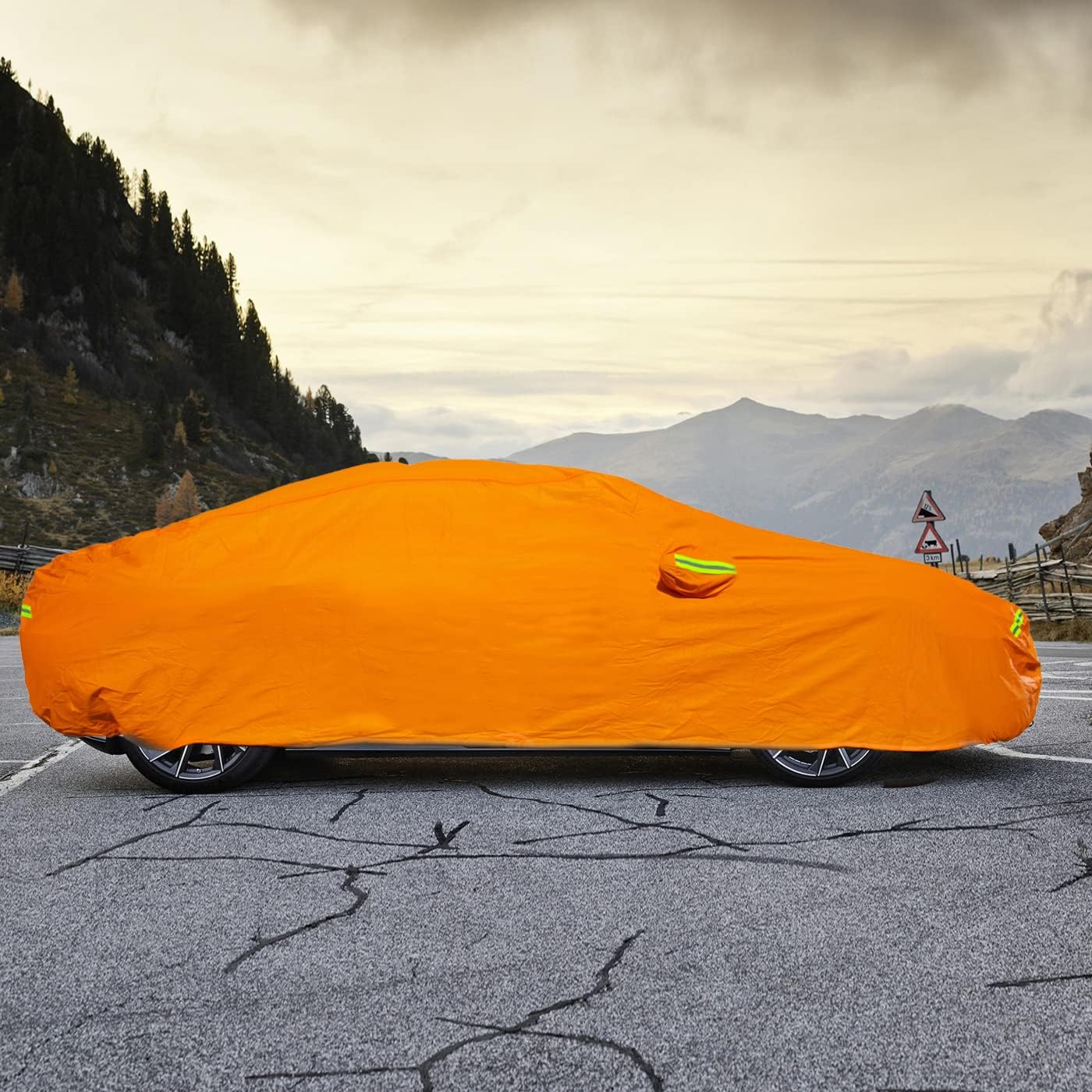 Nuevo material transpirable, cubierta impermeable para automóvil, cerraduras y puertas con cremallera, protector solar, impermeable, prevención UV,