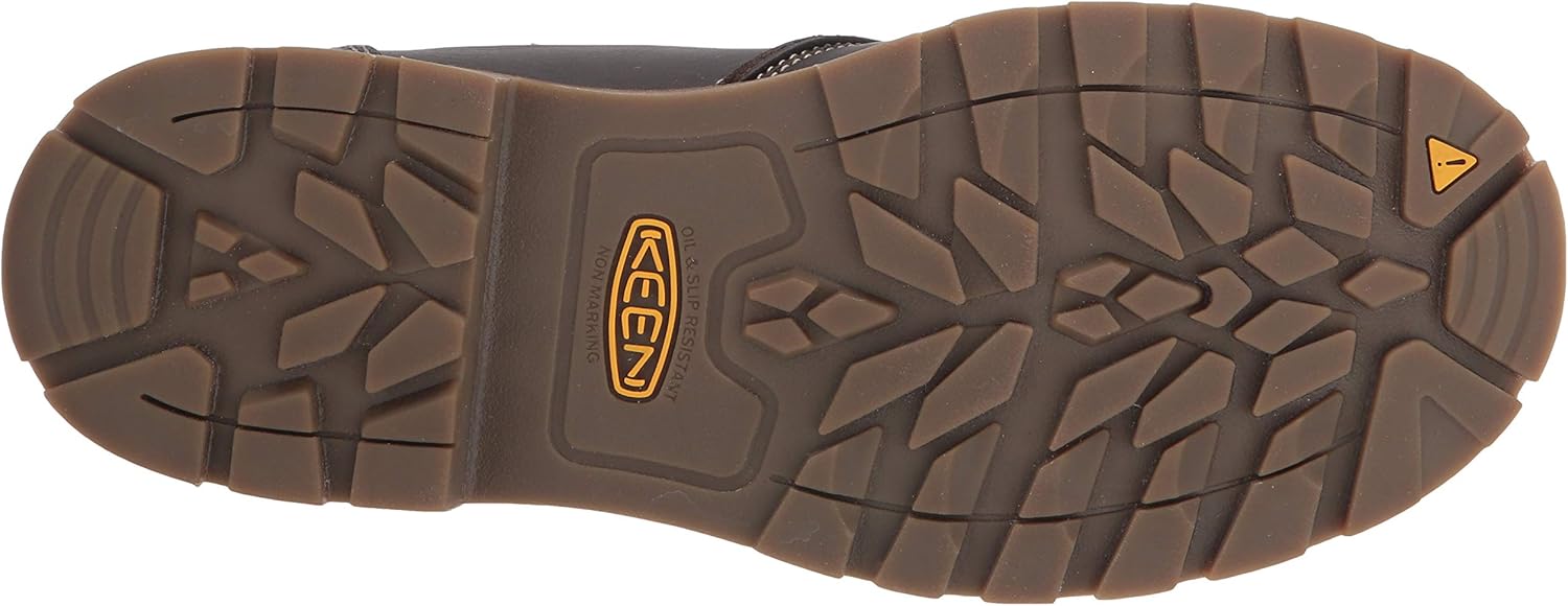 KEEN Utility Seattle Romeo – Zapatos de trabajo de cuero de altura media para hombre