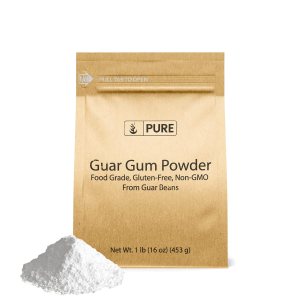 Pure Original Ingredients Goma de guar (1 libra) de guar, grado alimenticio, sin gluten Pure Original Ingredients Goma de guar (1 libra) de guar, grado alimenticio, sin gluten