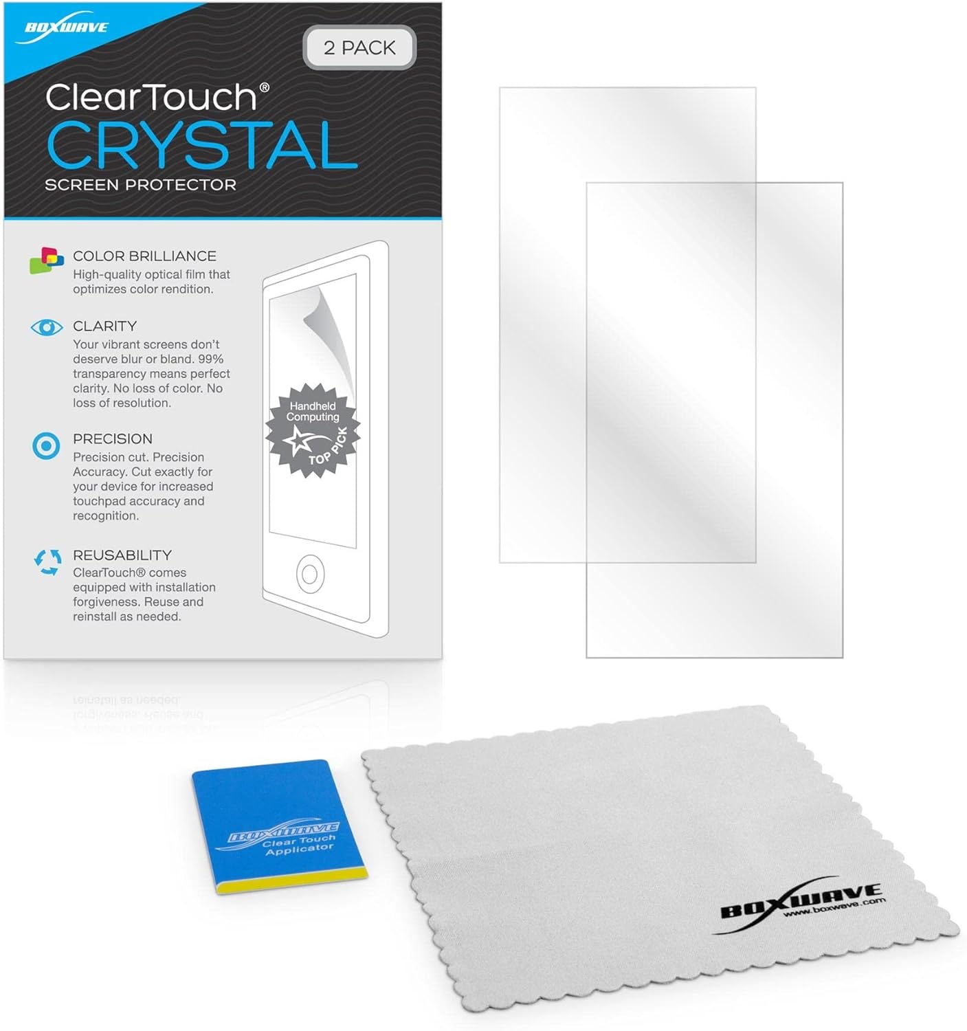 BoxWave – Protector de pantalla compatible con monitor curvado de videoconferencia Dell 34 (C3422WE) (protector de pantalla de BoxWave), ClearTouch