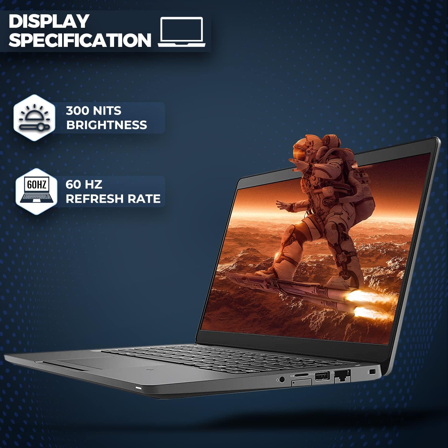 Windows 11 Home, portátil de 13.3 pulgadas 1920 x 1080 FHD, Intel Core i5-8350U, 8 GB de RAM, SSD de 1 TB, 2 x 24 pulgadas, cámara web integrada,