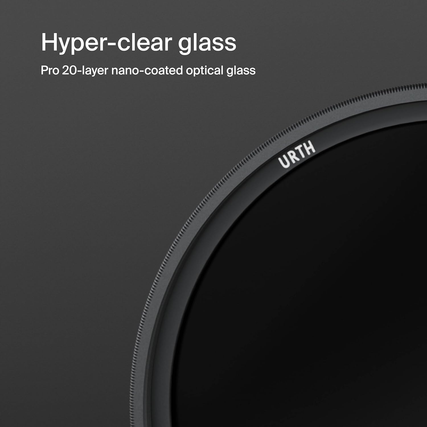 Urth Filtro de lente ND8 graduado suave de 2.835 in (Plus+)