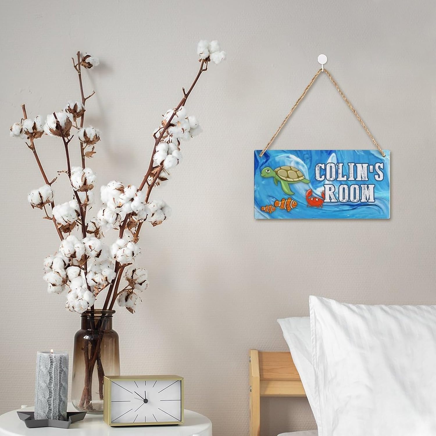 Letrero personalizado para habitación de niños y niñas, decoración de pared con nombre personalizado para niños, bebés, cuarto de bebé, puerta