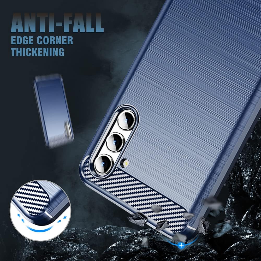 HNHYGETE Funda Samsung A13 5G, funda para Samsung Galaxy A13 5G, con protector de pantalla HD, suave, delgada, a prueba de golpes, antihuellas,
