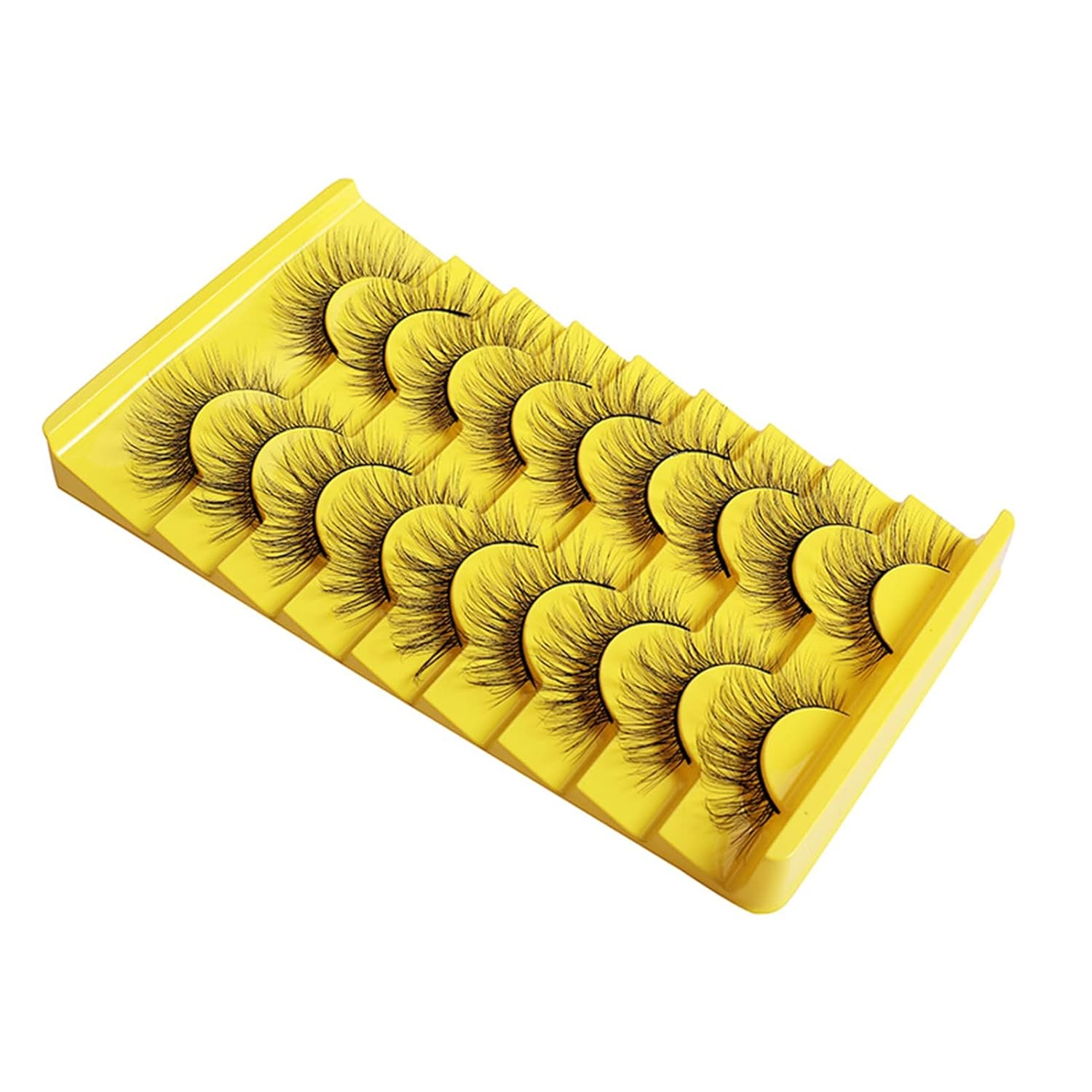 9 pares de pestañas postizas 3D naturales, suaves, gruesas, rizadas, dramáticas, largas, finas para disfrazarse, pestañas de belleza hechas a mano,