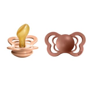 BIBS Couture – Paquete de 2 chupetes para bebé, fabricados en Dinamarca, chupete simulado sin BPA, pezón anatómico. látex de goma natural, tamaño 2 BIBS Couture – Paquete de 2 chupetes para bebé, fabricados en Dinamarca, chupete simulado sin BPA, pezón anatómico. látex de goma natural, tamaño 2