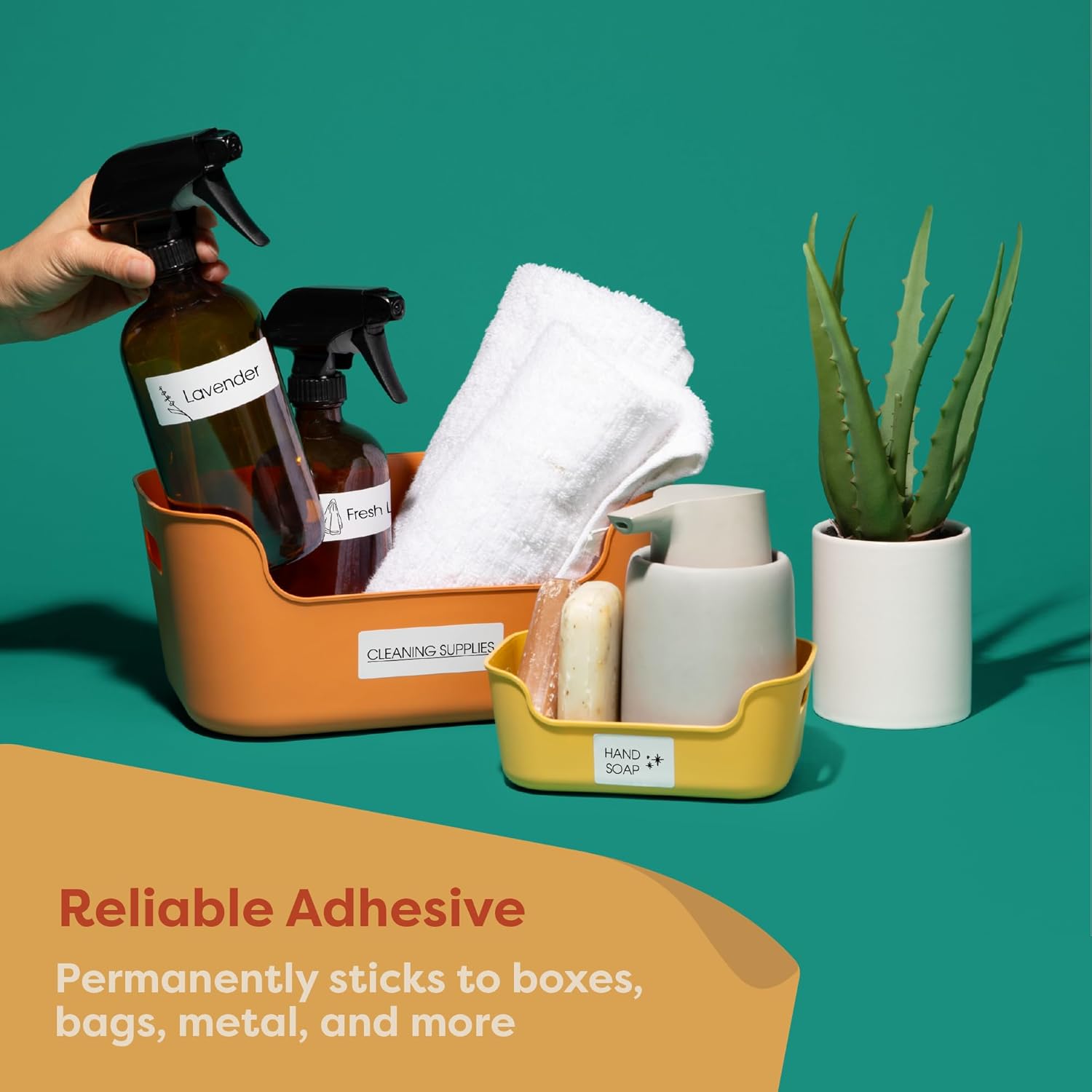 Aegis Adhesives – Etiquetas térmicas directas de 1.5 x 0.5 pulgadas, perforadas y compatibles con impresoras Rollo, Zebra y otras etiquetas de