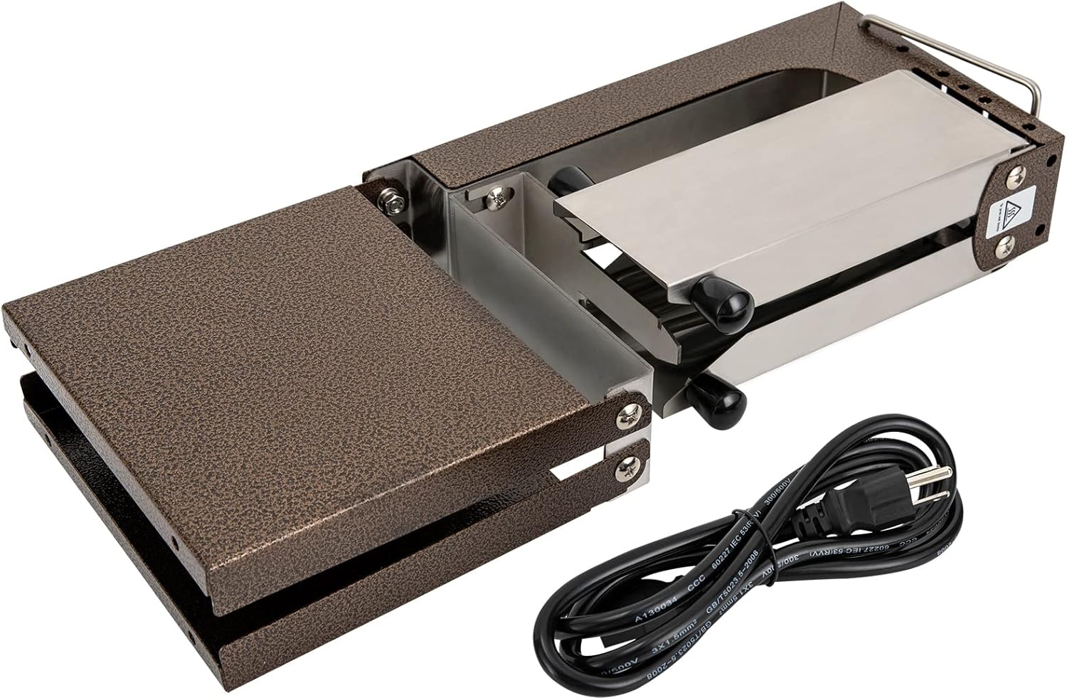 Máquina eléctrica de queso Raclette comercial para queso, 1000 W, calentador de quesos para encimera, 608 , calentador de queso de restaurante de