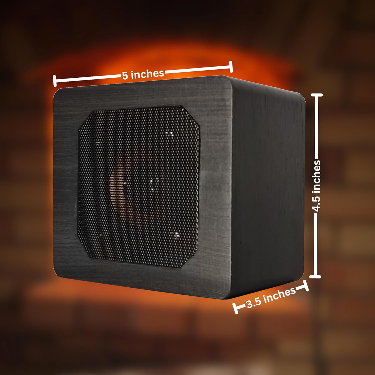 Sistema de sonido Fire Crackler Comfort Creador de efectos de sonido crujientes Altavoz Bluetooth portátil recargable para chimenea de gas