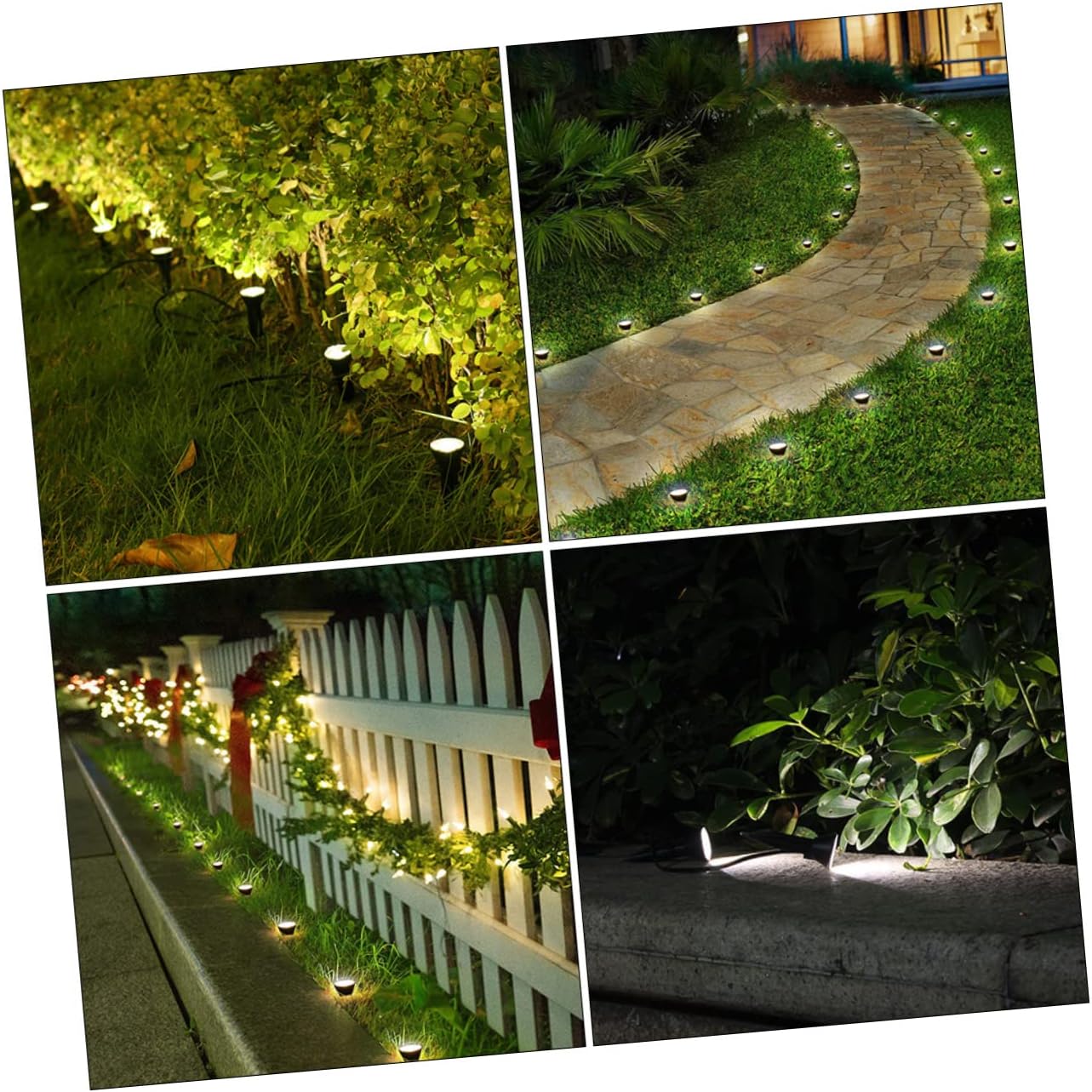 Happyyami 1 Unidades Pequeña Luz de calle Decoración al aire libre lampara Solar para Exterior Decoración al aire libre Decoración Exterior Solar