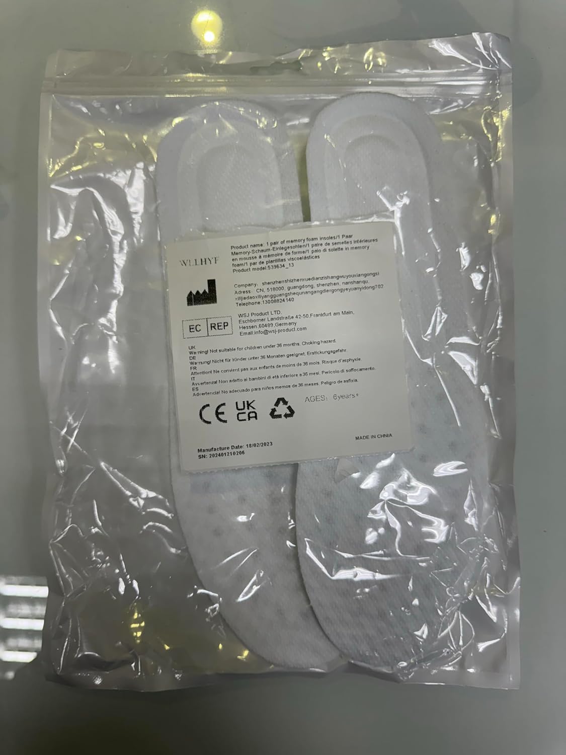 1 par de plantillas de espuma viscoelástica para zapatos, insertos de absorción de impactos, soporte de arco, plantillas deportivas, plantillas de