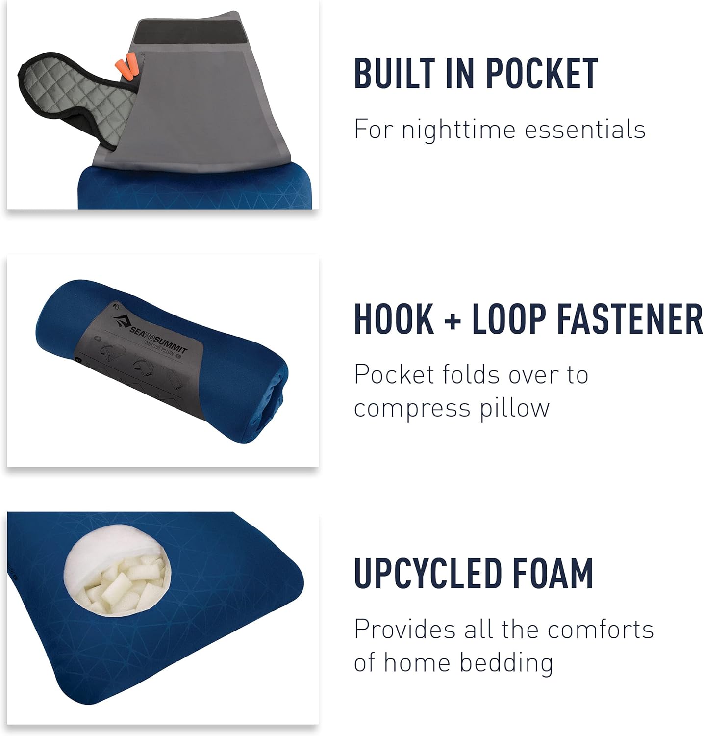 Sea to Summit FoamCore Camping and Travel Pillow