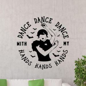Calcomanía de vinilo para pared, diseño de baile de baile con mis manos, decoración de pared de miércoles, auto, camión, dormitorio, sala de estar, Calcomanía de vinilo para pared, diseño de baile de baile con mis manos, decoración de pared de miércoles, auto, camión, dormitorio, sala de estar,