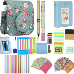 Accesorios para cámara instantánea compatibles con cámara de película instantánea Fujifilm Instax Mini 12 11 9 – Peony Accesorios para cámara instantánea compatibles con cámara de película instantánea Fujifilm Instax Mini 12 11 9 – Peony