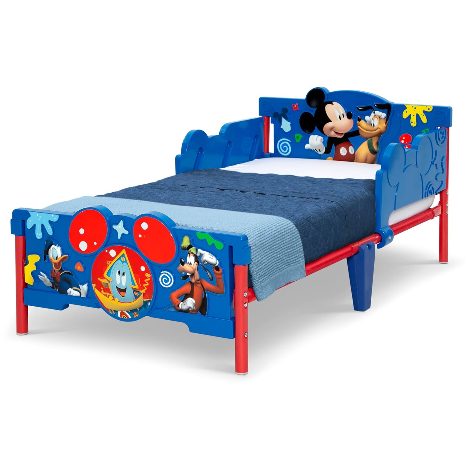 Delta Children – Cama infantil Mickey Mouse 3D, color azul