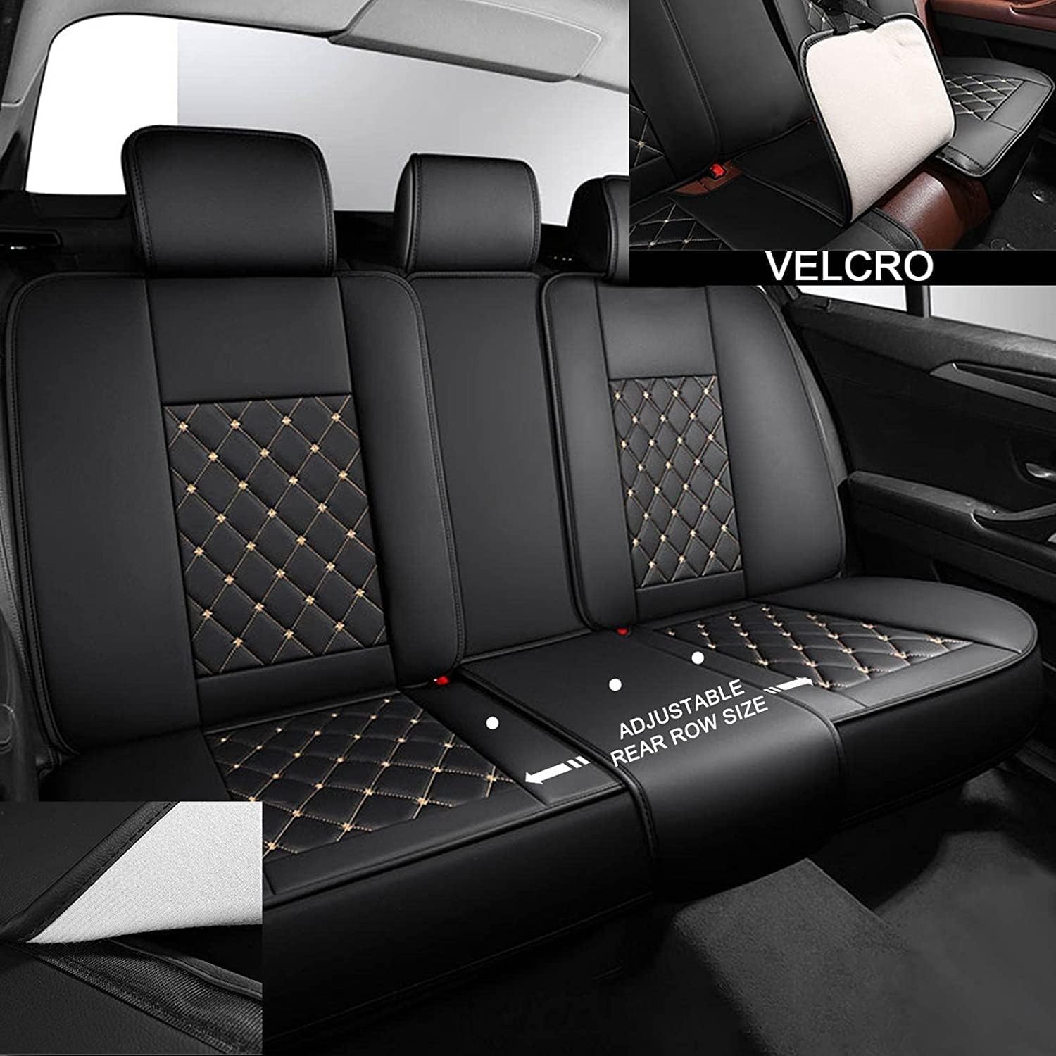 Funda de asiento de coche de 5 asientos, para Volvo V60 V50 S60 S80 S40 Xc40 Xc60 Xc70 Xc90 V40 V70 V90 S60L S90 SsangYong Korando Actyon R Exton,