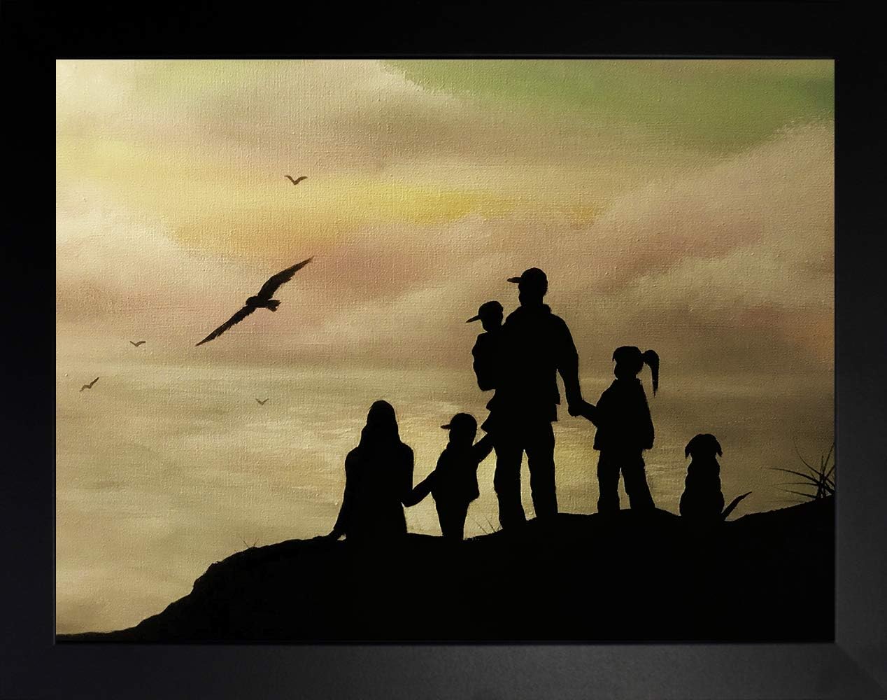 Buyartforless IF EDC430 24×18 1.25 Black Canvas Wall Art, 26.5×20.5