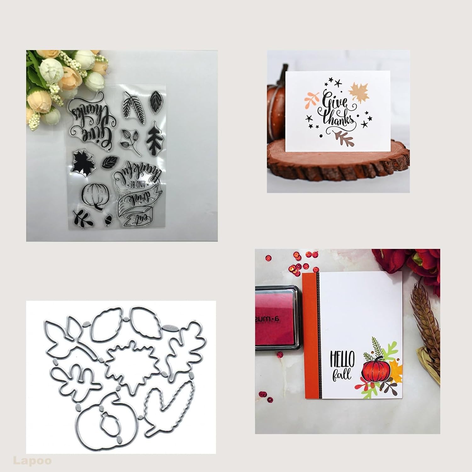 Sellos y troqueles para hacer tarjetas, álbumes de recortes, manualidades, troqueles de corte de metal, juegos de sellos transparentes, suministros