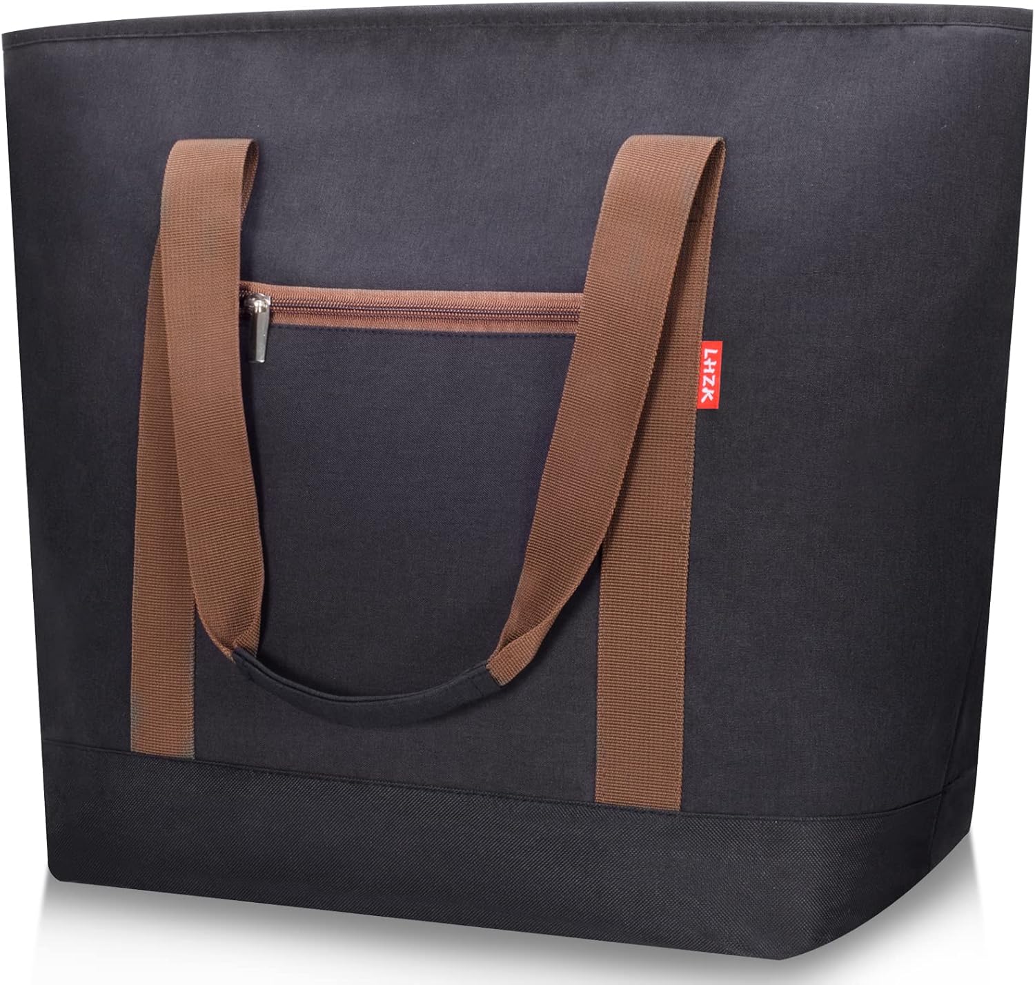 LHZK Bolsa térmica con aislamiento jumbo con aislamiento de espuma térmica, de alta calidad con cremallera, bolsa térmica aislada para transporte de