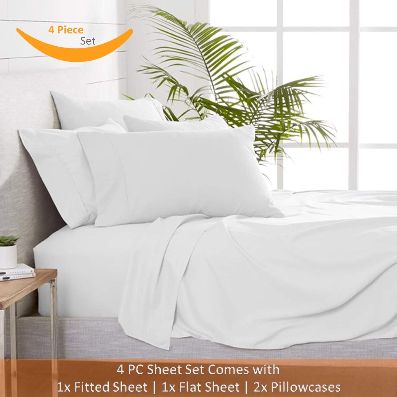 Femini Fashion Giza-Egyptian-Set-My-Sheet-&-Pillow – Juego de sábanas de 100 % algodón egipcio Giza de 1000 hilos, tamaño individual, color salvia,