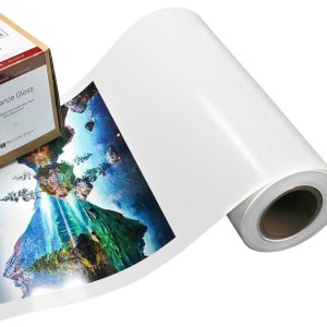 Vibrance – Papel brillante para impresora fotográfica, 8.99 ozm, acabado brillante, rollo de papel fotográfico de alta calidad con núcleo de 3 Vibrance – Papel brillante para impresora fotográfica, 8.99 ozm, acabado brillante, rollo de papel fotográfico de alta calidad con núcleo de 3