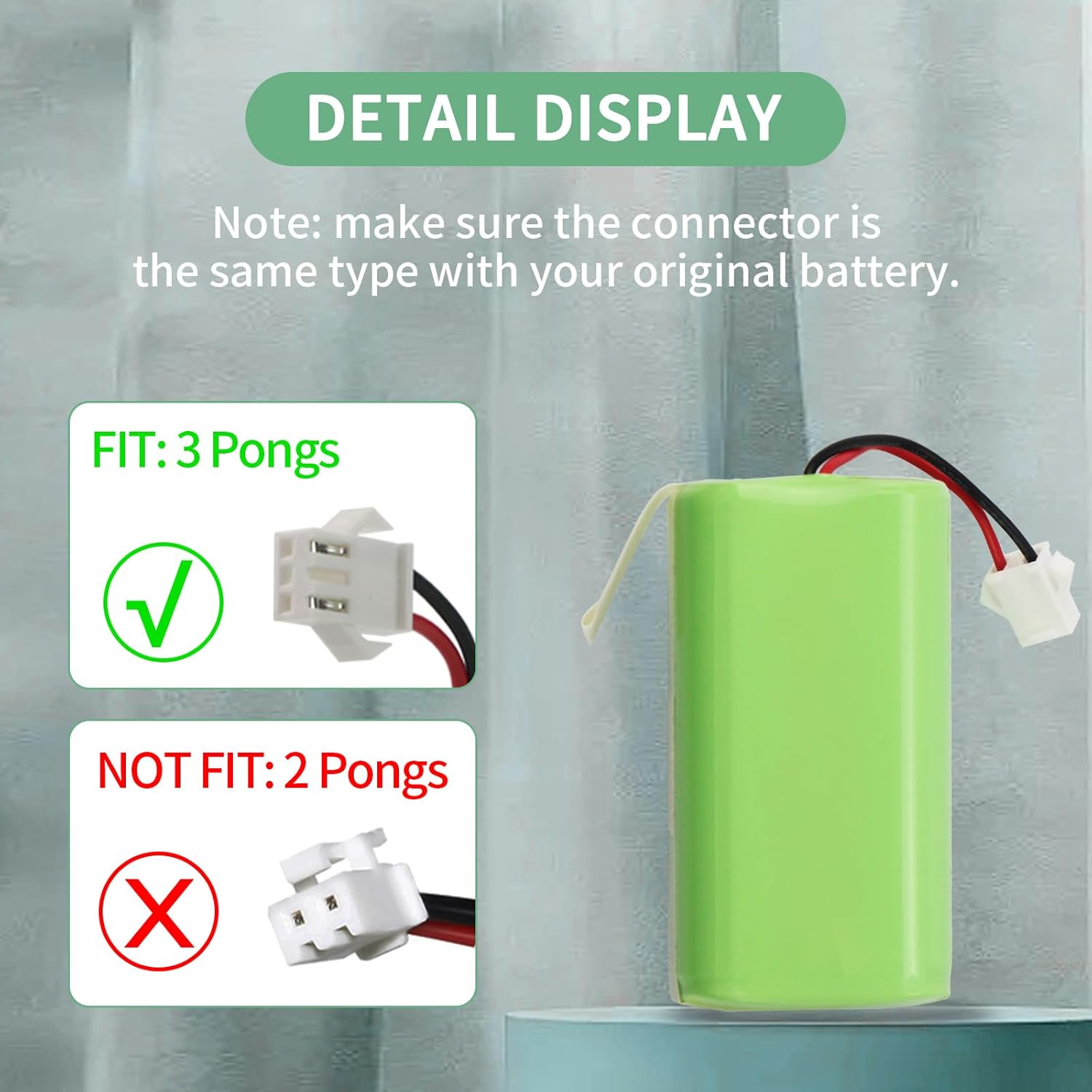 ZTHY Batería de repuesto de 2800 mAh para R500+ R550 R300 R650 R3500 Eufy RoboVac 11 11S 12 15C 15T 30 30C 35C Amarey A800 A900 Shark RV700 RV720
