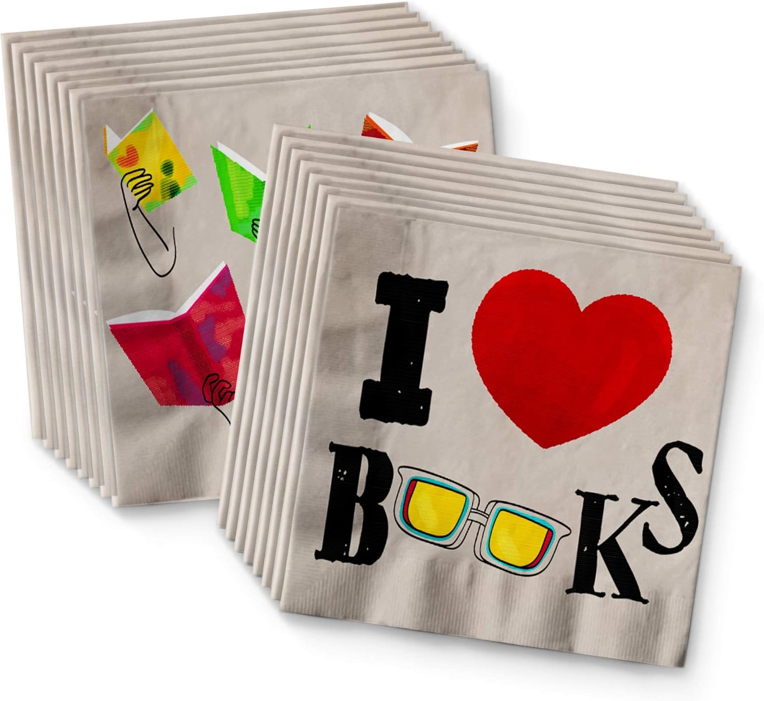 Books Book Club – Juego de suministros para fiesta de cumpleaños, platos, servilletas, tazas, vajilla para 16