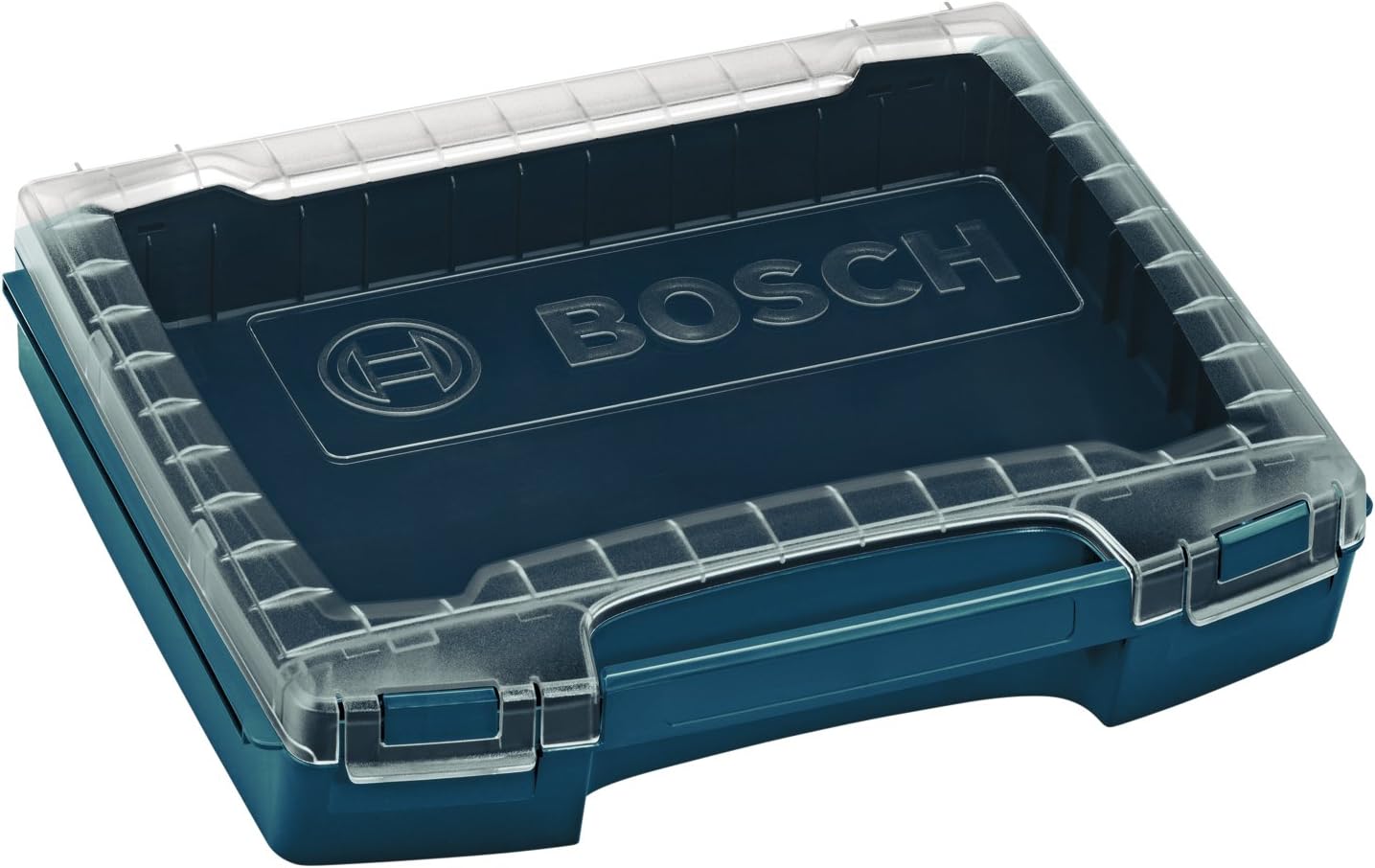 BOSCH i-Boxx72 para usar con sistema de almacenamiento Click and Go, caja vacía, azul