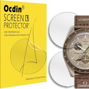 Protector de pantalla para Omega x Swatch Speedmaster Moonswatch, Hydrogel TPU Soft Film para cristal acrílico (3) Protector de pantalla para Omega x Swatch Speedmaster Moonswatch, Hydrogel TPU Soft Film para cristal acrílico (3)