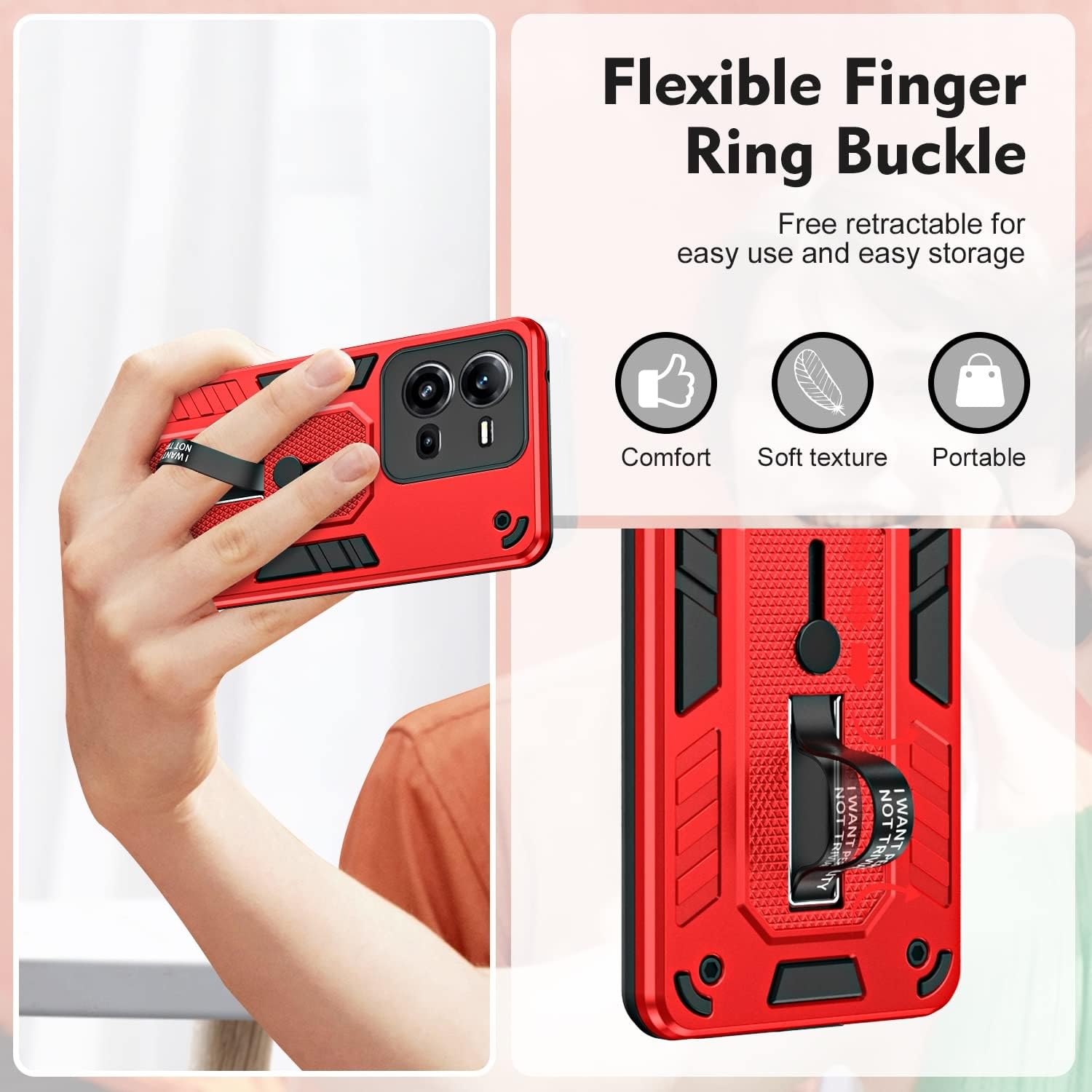 Funda compatible con Vivo V25 5GV25E, compatible con Vivo V25 5GV25E, carcasa resistente de absorción de golpes, funda protectora de cuerpo completo