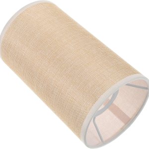 BESPORTBLE Lámpara de mesa Lámpara colgante Pantalla de tambor de lino Pantalla de lámpara de mesita de noche, pantalla de lámpara cilíndrica, BESPORTBLE Lámpara de mesa Lámpara colgante Pantalla de tambor de lino Pantalla de lámpara de mesita de noche, pantalla de lámpara cilíndrica,
