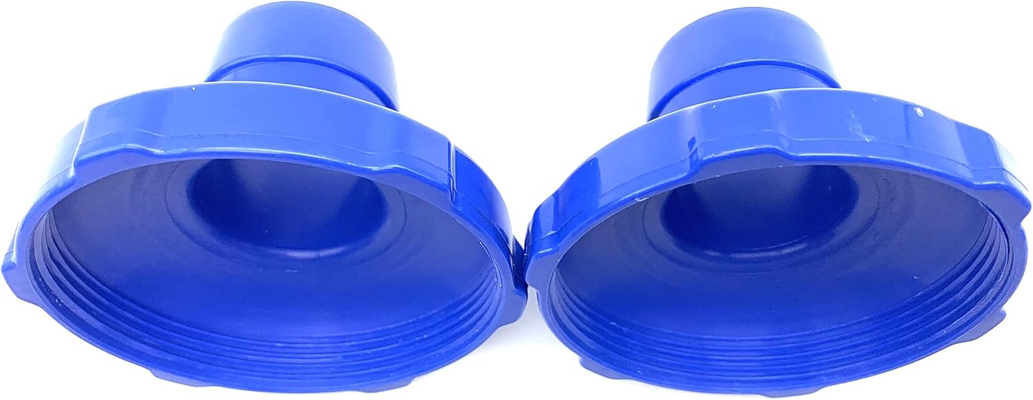Se adapta a 11238 adaptador de manguera para kit de desnatador de piscina sobre el suelo 11238 (paquete de 2)
