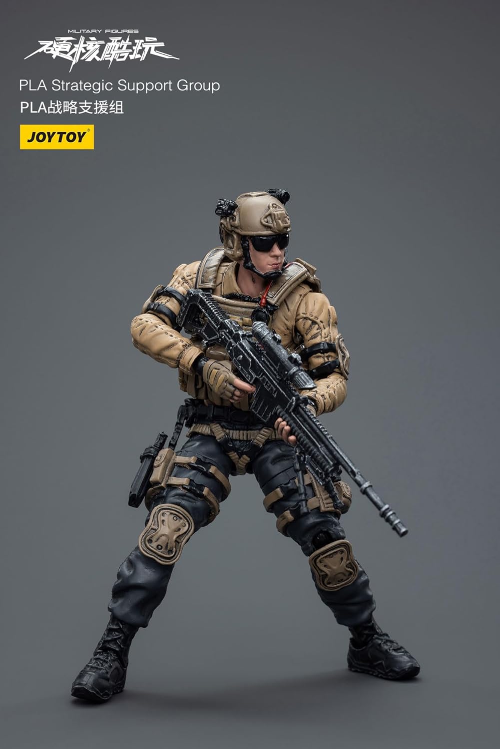 JoyToy Figura militar PLA Grupo de apoyo estratégico 118 escala figura de acción
