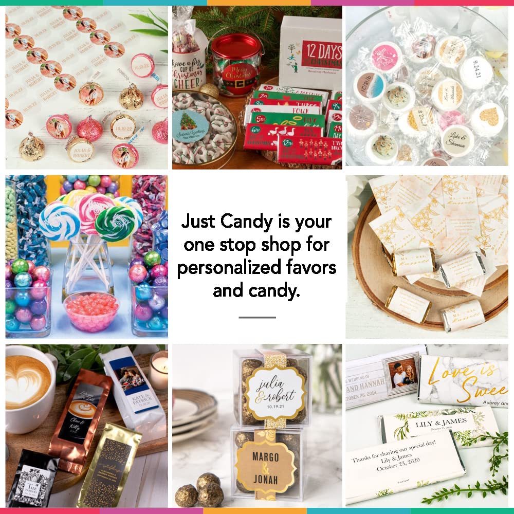 116 piezas de dulces para baby shower, recuerdos de fiesta en miniatura, chocolate y besos (1.50 libras, aproximadamente 116 piezas) – Animales de