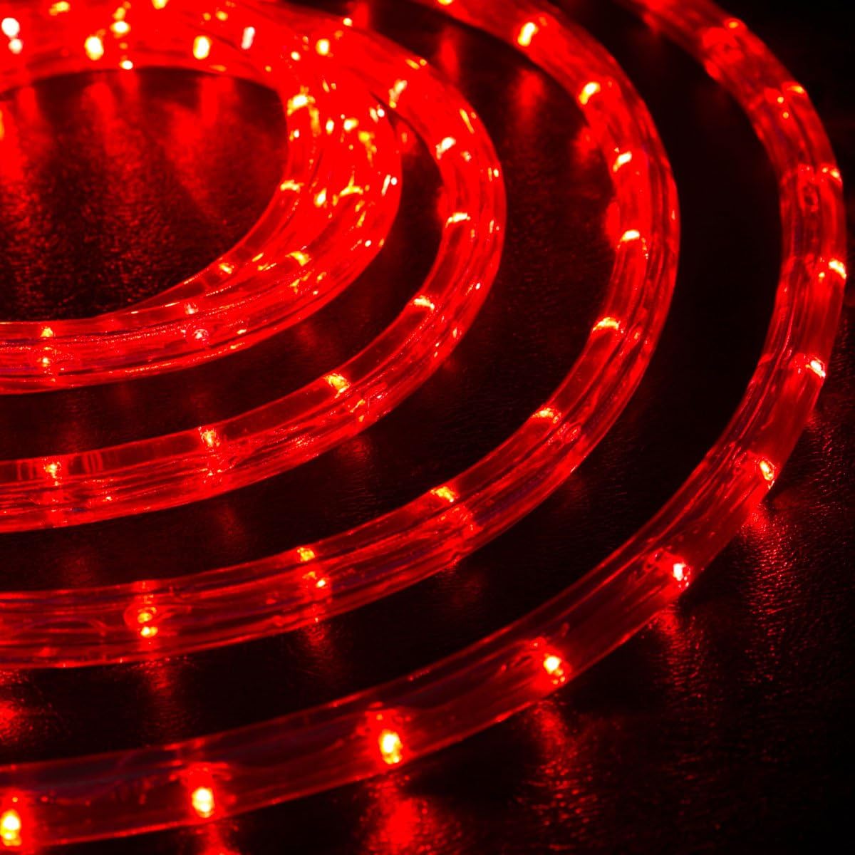 WYZworks – Tira de luces prearmadas. De 12 pulgadade grosor (para elegir entre 10, 25, 50, 100, 150 pies de longitud). Luces de decoración