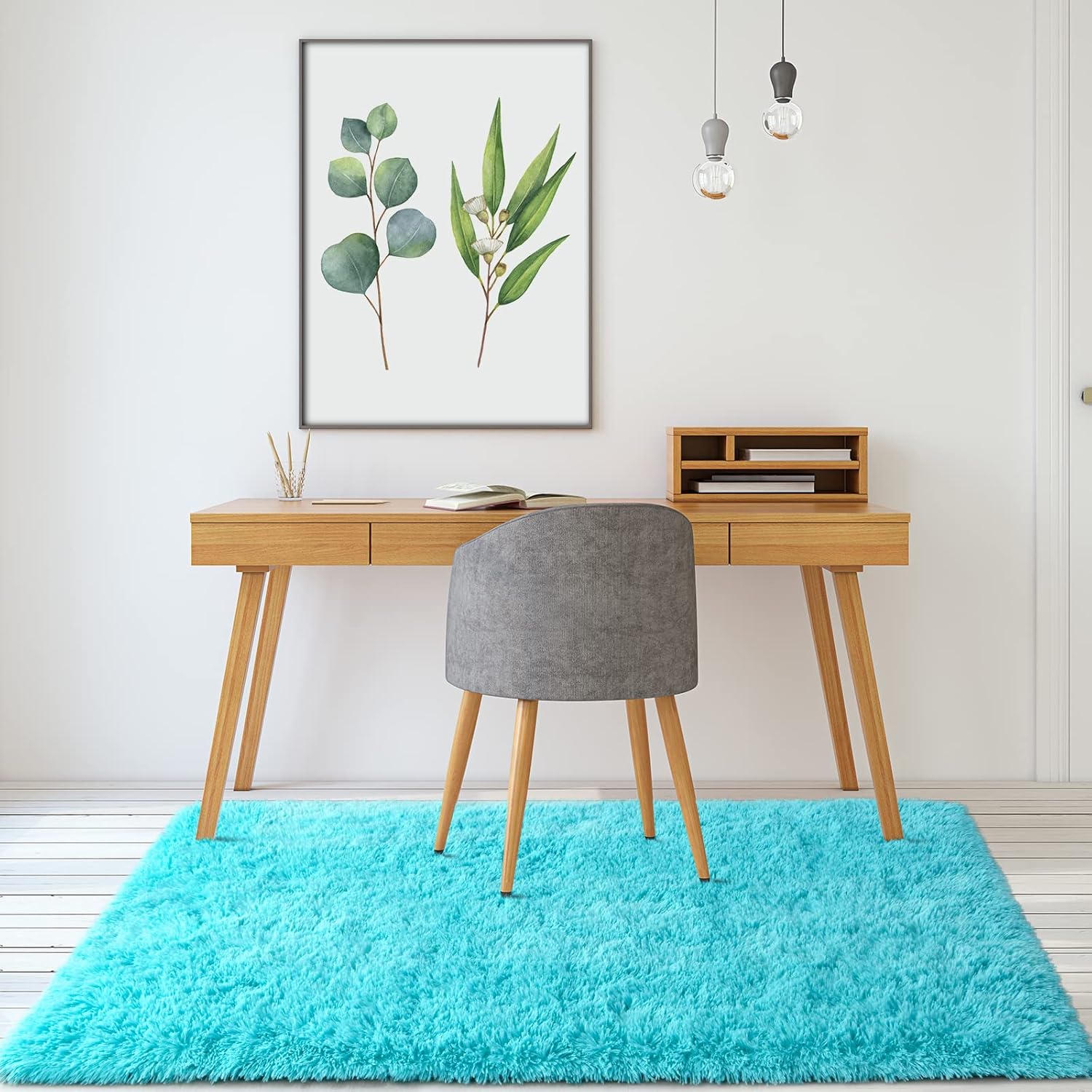 Merelax – Tapete moderno afelpado para habitación de niños y guardería, tapete decorativo suave, regalo para shower de bebé y de cumpleaños o
