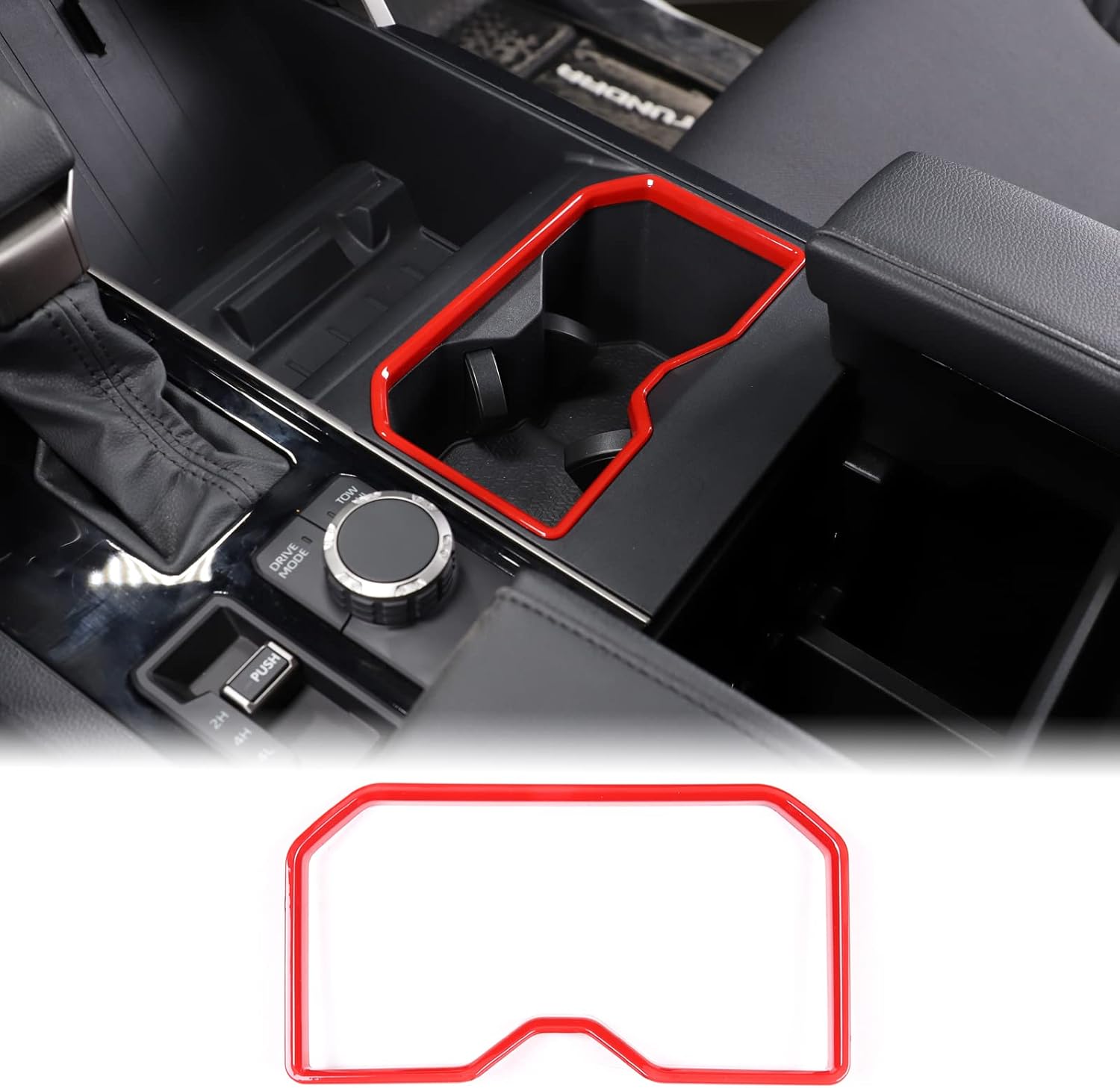 Soporte para portavasos de asiento delantero de automóvil, compatible con Toyota TundraSequoia 2022-2023, soporte para tazas de consola central de