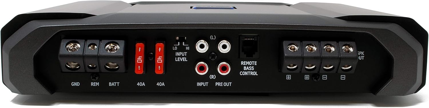Alpine R-SB12V Recinto de subwoofer de 12 pulgadas, R-A75M amplificador mono de 750 vatios