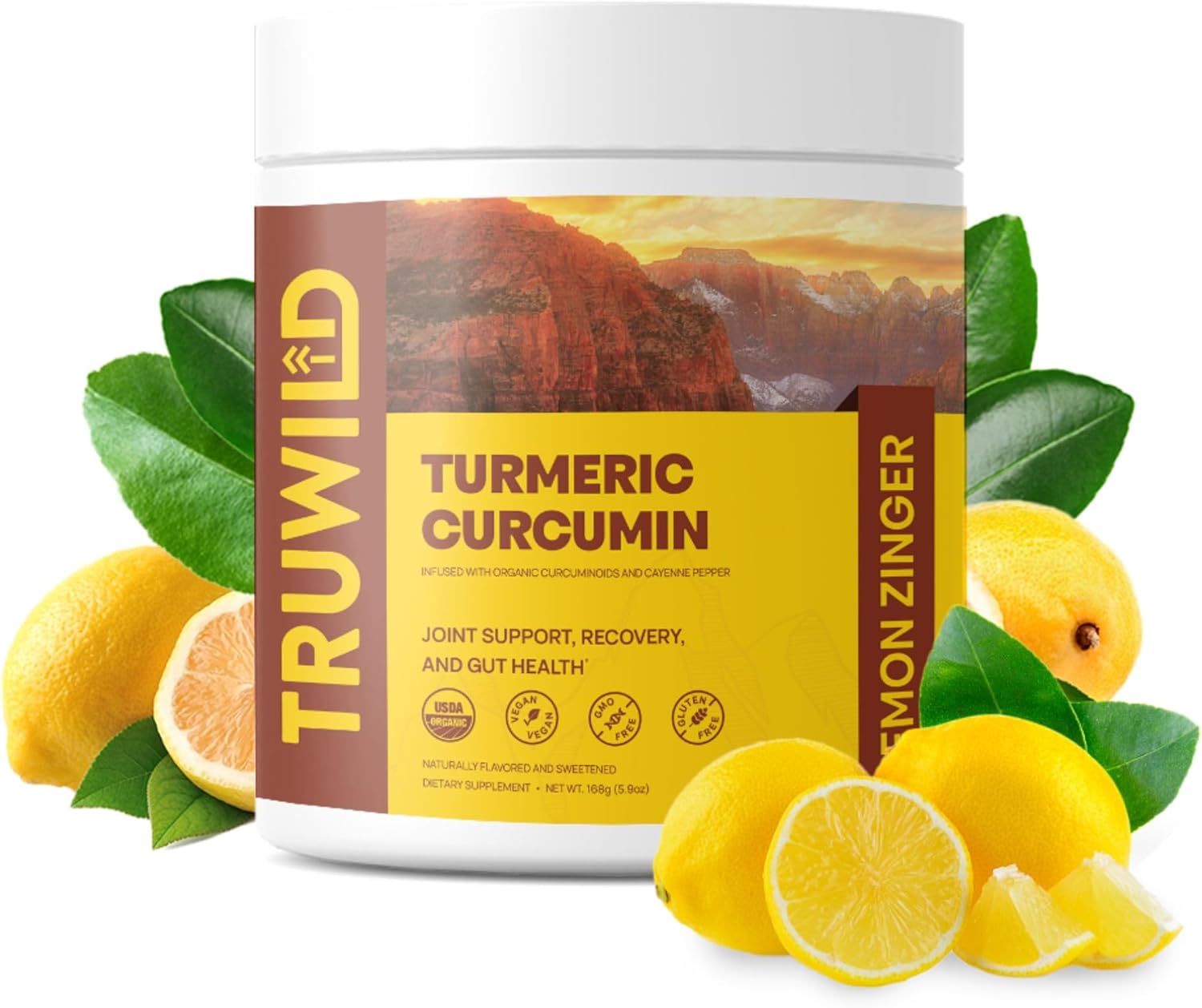 Mezcla de bebida vegana de cúrcuma curcumina en polvo con curcuminoides orgánicos, pimienta negra y jengibre para apoyar el bienestar y la salud de
