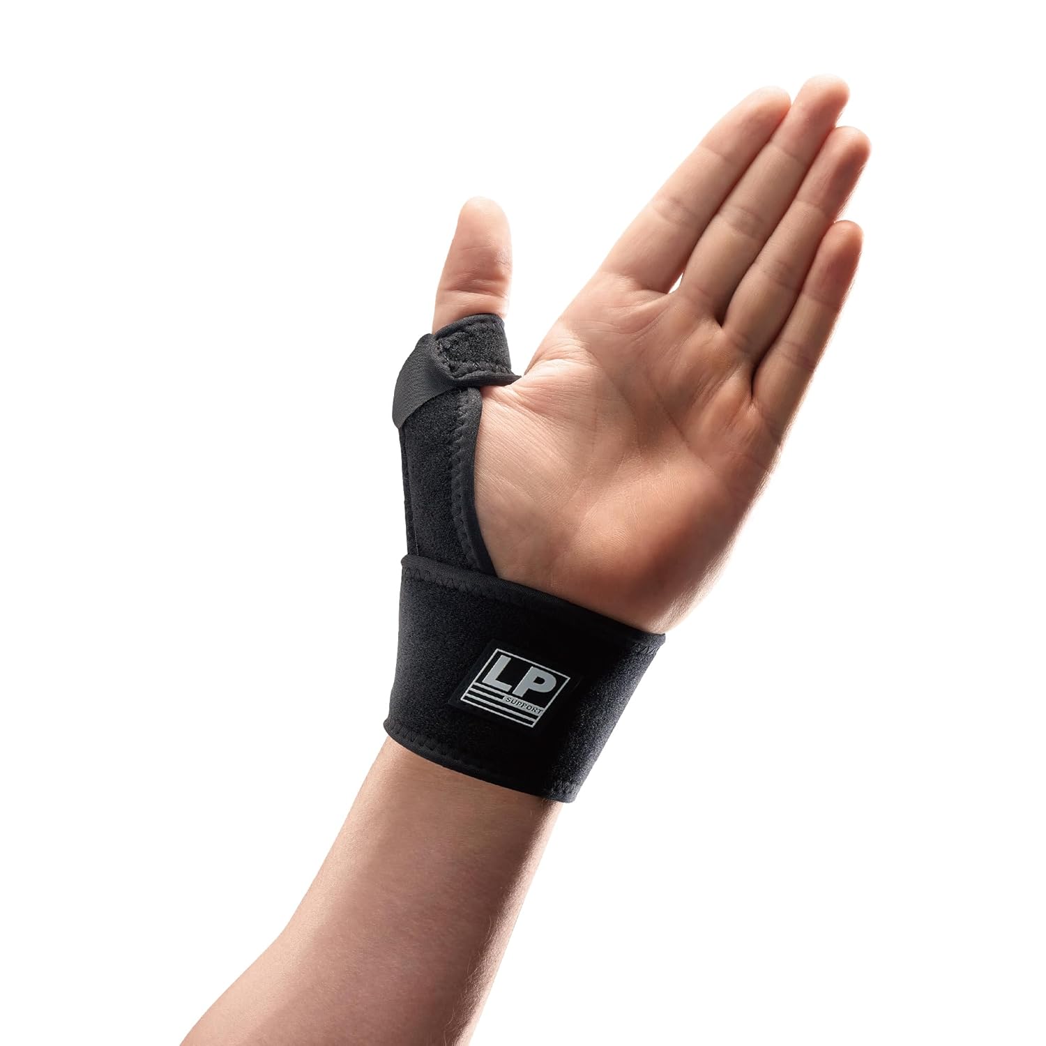 LP SUPPORT 563CA Muñequera y soporte para el pulgar para aliviar el dolor del túnel carpiano, artritis, tendinitis, soporte ajustable para el