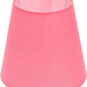 Homoyoyo Pantalla de tela de repuesto para lámpara de barril de cono E14 con clip en la bombilla, cubierta de luz de barril para lámpara de mesa, Homoyoyo Pantalla de tela de repuesto para lámpara de barril de cono E14 con clip en la bombilla, cubierta de luz de barril para lámpara de mesa,