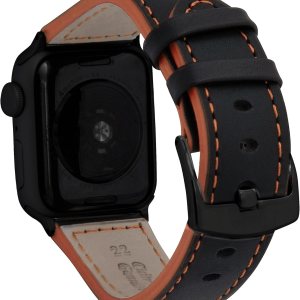 Bandini Correa para Apple Watch de cuero de 1.732 pulgadas, 1.772 pulgadas, 1.654 pulgadas, 1.614 pulgadas, 1.575 pulgadas, 1.575 pulgadas, 1.496 Bandini Correa para Apple Watch de cuero de 1.732 pulgadas, 1.772 pulgadas, 1.654 pulgadas, 1.614 pulgadas, 1.575 pulgadas, 1.575 pulgadas, 1.496