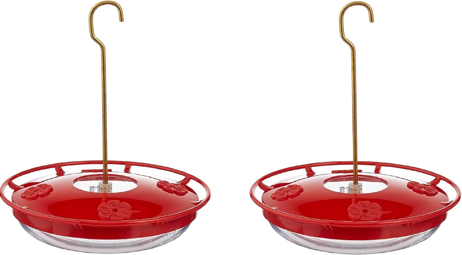 Aspects HummZinger Highview – Comedero colgante para colibríes, 429, rojo, 12 onzas (paquete de 2)