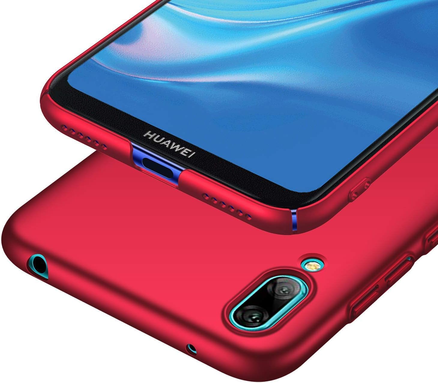 para Xiaomi Redmi Note 7 Funda, Frosted Ultra Thin PC Hard Back Cover para Xiaomi Redmi Note 7 Smartphone