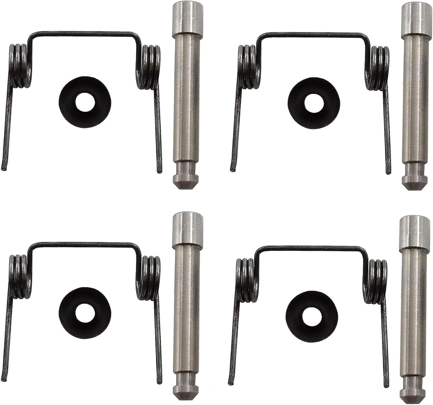 Paquete de 4 877-761 alimentador de resorte 877-825 Eje de alimentación 877-826 Arandela de anillo de eje para clavadora de techos de bobinas NV45AA