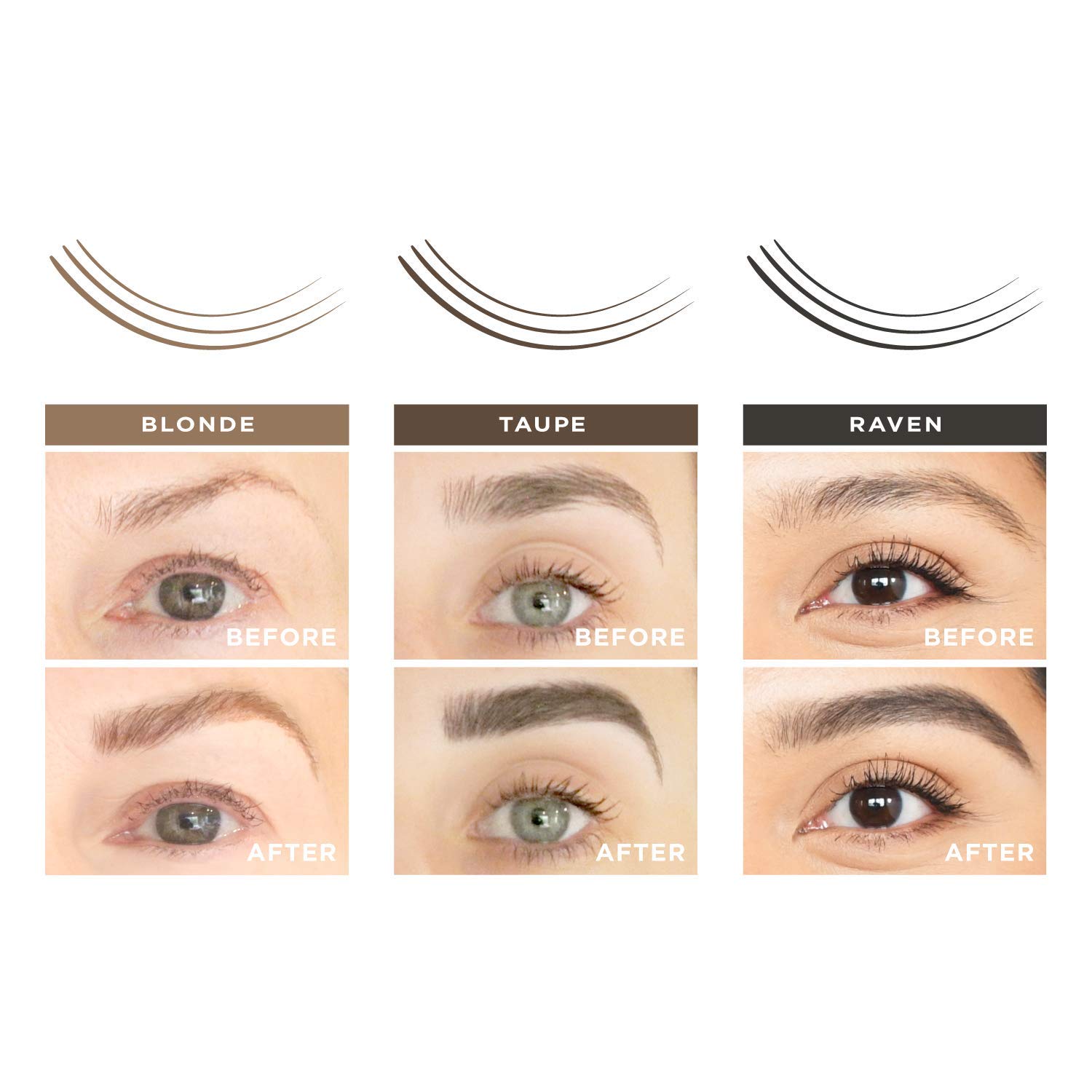 Billion Dollar Brows El efecto Microblade Pluma de cejas, crea cejas naturales, rellena cejas, rubio