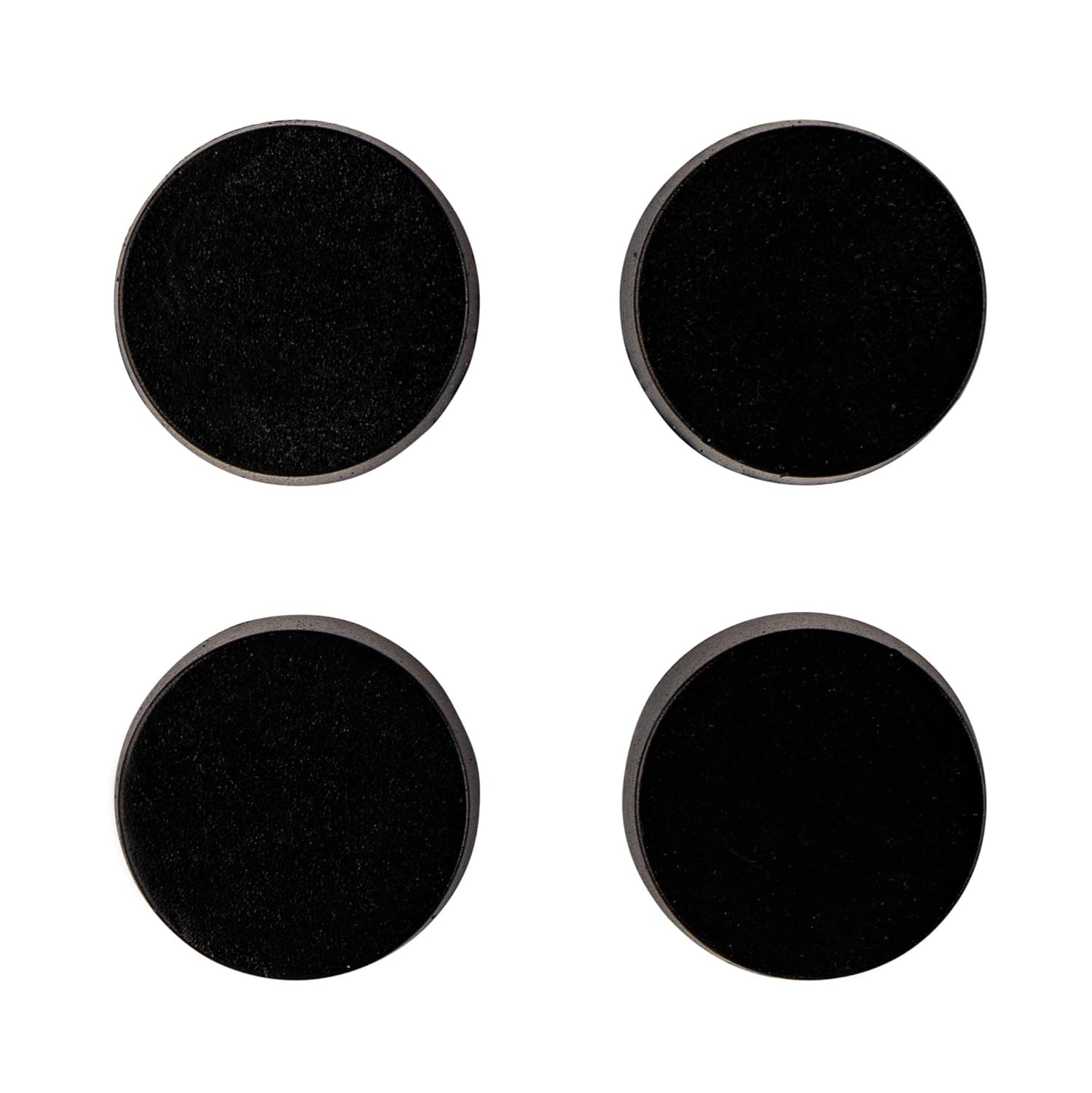 Aislarlo Sorbothane Vibración Aislamiento Disco Circular Pad 0.5″ Grosor 1.5″ Dia. 50 Duro – Paquete de 4