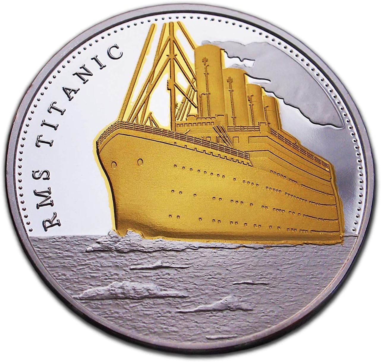 Moneda Titanic Beautiful Token Rare Conmemorativo Coleccionable Curio Regalo