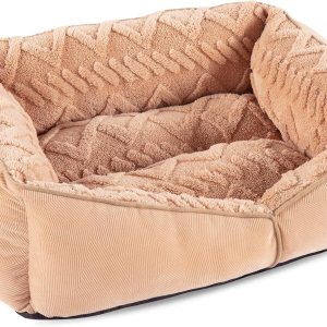 GASUR Cama rectangular para perros medianos y pequeños, lavable a máquina, sofá para dormir, parte inferior antideslizante, camas para gatos de GASUR Cama rectangular para perros medianos y pequeños, lavable a máquina, sofá para dormir, parte inferior antideslizante, camas para gatos de